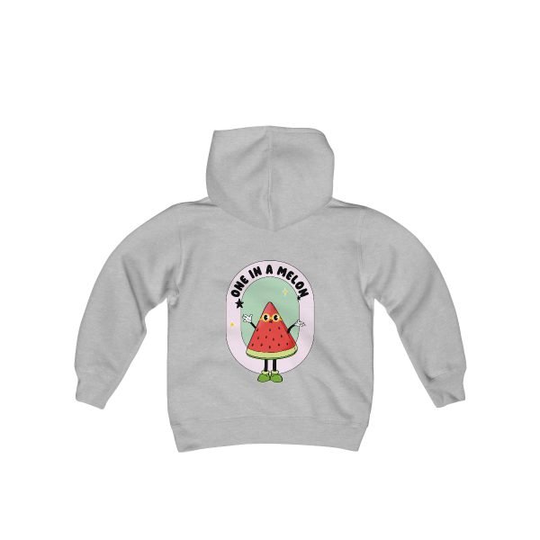 One In A Melon Hoodie - Kids Unisex - Image 3