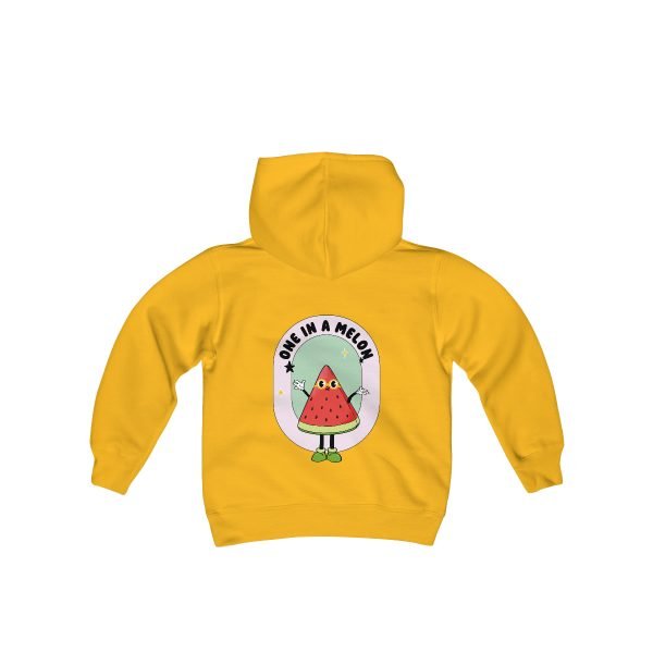 One In A Melon Hoodie - Kids Unisex - Image 5